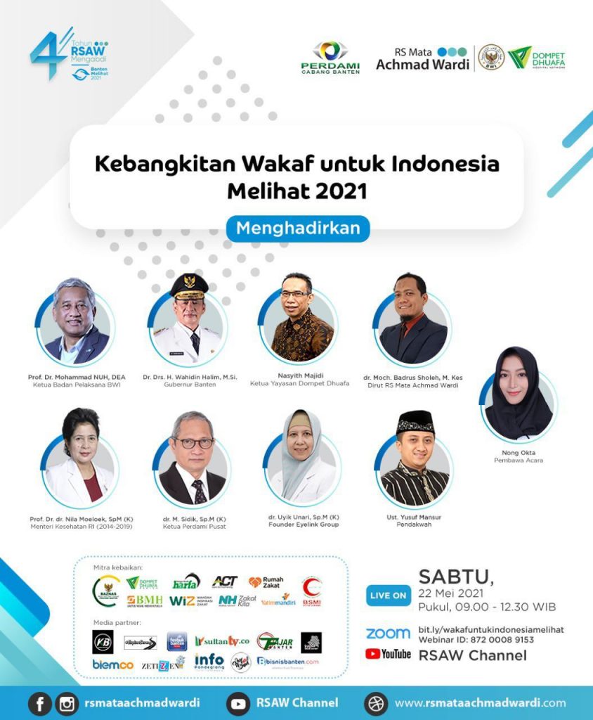 Webinar Kebangkitan Wakaf untuk Indonesia
