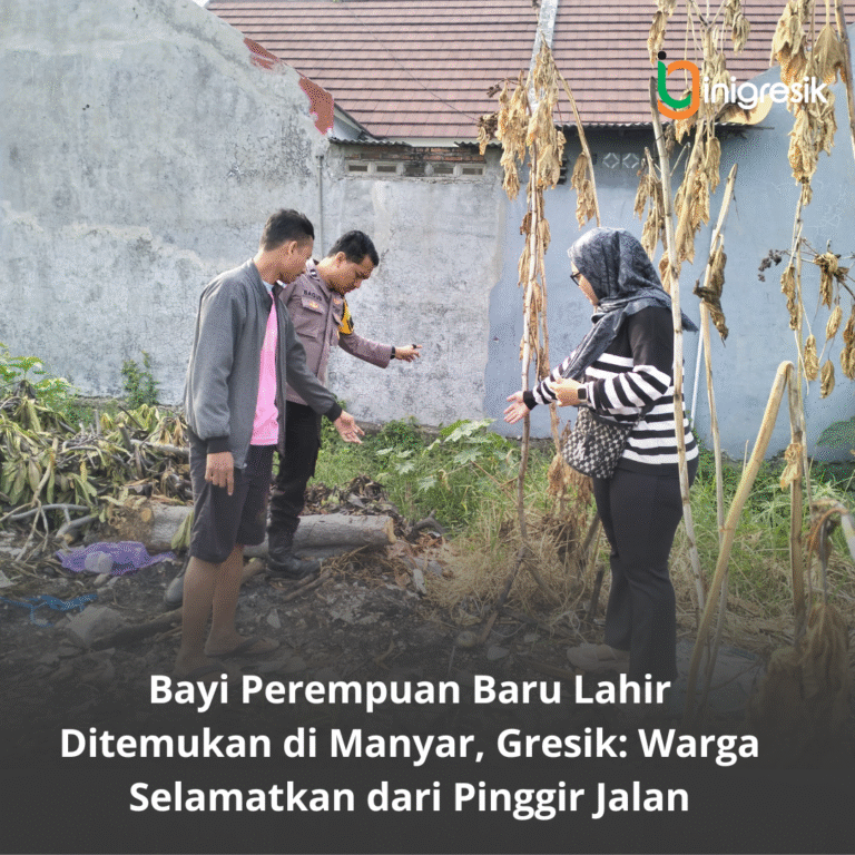 Bayi Perempuan Baru Lahir Ditemukan di Manyar, Gresik: Warga Selamatkan dari Pinggir Jalan
