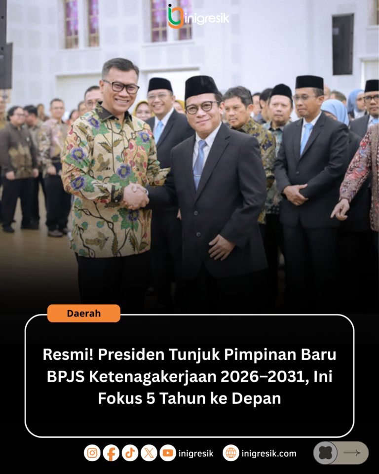 Resmi! Presiden Tunjuk Pimpinan Baru BPJS Ketenagakerjaan 2026–2031, Ini Fokus 5 Tahun ke Depan
