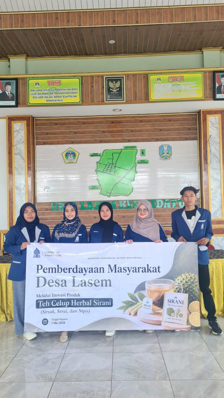 Dari Pekarangan ke Produk Bernilai Jual, Universitas Sunan Gresik Gelar Pelatihan Teh Herbal SIRANI di Desa Lasem Dari Pekarangan ke Produk Bernilai Jual, Universitas Sunan Gresik Gelar Pelatihan Teh Herbal SIRANI di Desa Lasem
