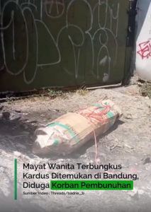 1 Pria Misterius dan Kardus Berbobot Berat: Penemuan Jasad Wanita di Bandung Gegerkan Warga Screenshot 2026 09 02 145511