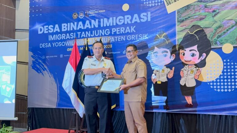 Kolaborasi Kantor Imigrasi Tanjung Perak dan Desa Yosowilangun Resmi Dibentuk: 1 Langkah Konkret Tangkal Risiko Keberadaan WNA di Gresik WhatsApp Image 2026 09 15 at 08.06.16